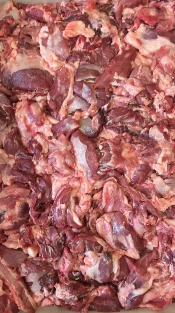 обрезь свиная головная - 162 руб/кг. в Новосибирске 2