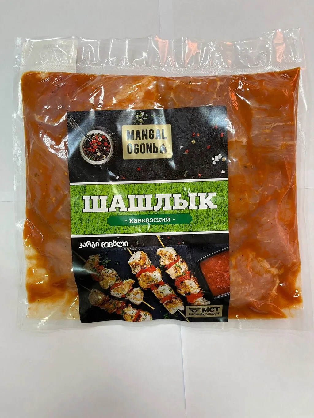 шашлык свиной вак/уп в Новосибирске