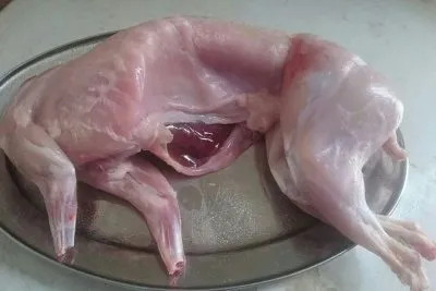 фотография продукта Мясо кролика в тушках