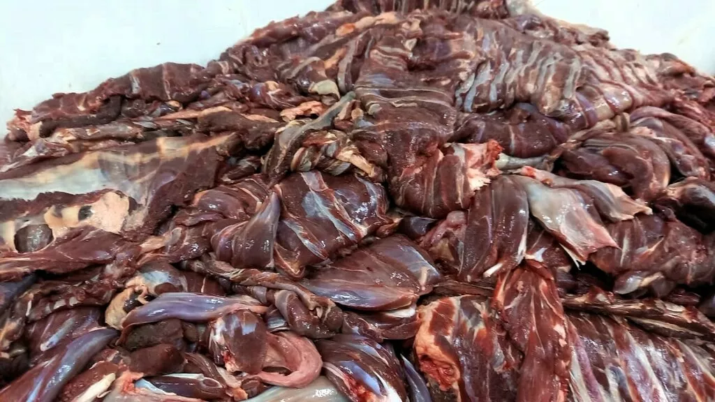 фотография продукта Мясо оленя, оленина(ребра и голяшка б/к)